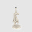 Parrot Table Lamp Base Only Pewter