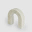 Oro Arch Sculpture Opal White Marble