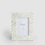 Cici Linea 5 x 7" Photo Frame Opal White Marble