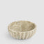 Arco Scalloped Bowl Large Brown Marble