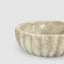 Arco Scalloped Bowl Large Brown Marble