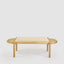 Coolum Bench with upholstered seat