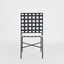Sheffield Dining Chair Outdoor with White Cushion