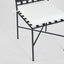 Sheffield Dining Chair Outdoor with White Cushion