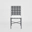 Sheffield Dining Chair Outdoor with White Cushion