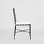 Sheffield Dining Chair Outdoor with White Cushion