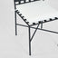Sheffield Dining Chair Outdoor with White Cushion