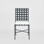 Sheffield Dining Chair Outdoor with White Cushion