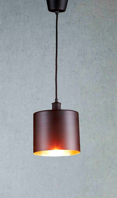 Portofino Hanging Lamp in Black Copper - House of Isabella AU