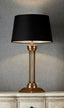 Hudson Table Lamp Base Brass.