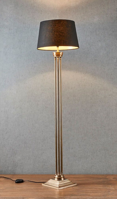 Hudson Floor Lamp Base Brass.