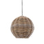 Rattan Round Hanging Pendant 30cm.