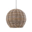 Rattan Round Hanging Pendant 40cm.