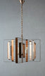 Bronte Ceiling Light in Brass.