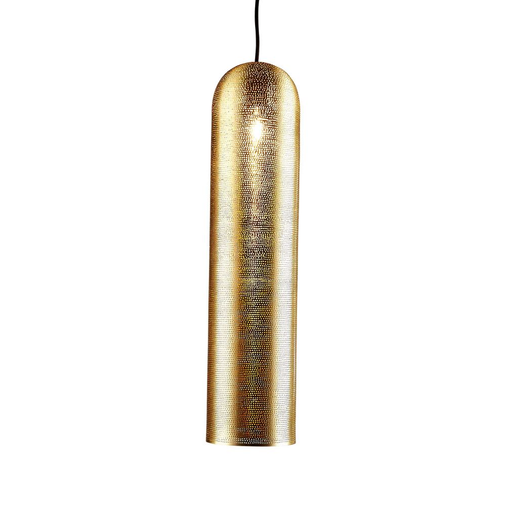 Moroccan Pipe Ceiling Lamp Brass - House of Isabella AU