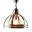 Winston Glass Pendant in Shiny Nickel - House of Isabella AU