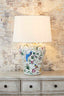 Raffles Bird Ceramic Table Lamp Base White