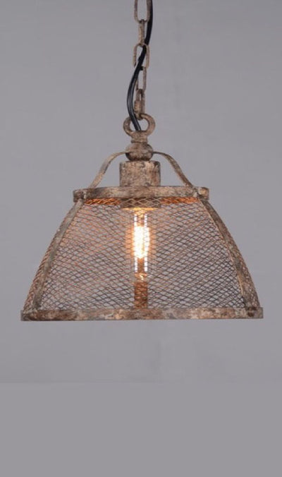 Lorenzo Medium Hanging Lamp in Rustic.