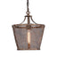 Fabio Large Hanging Lamp in Rustic.