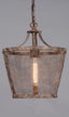 Fabio Large Hanging Lamp in Rustic.