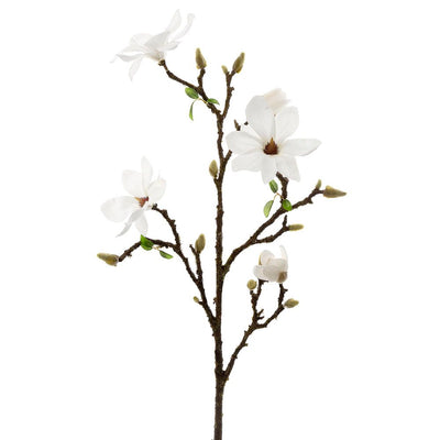 Artificial Magnolia Branch Large 1.08m White