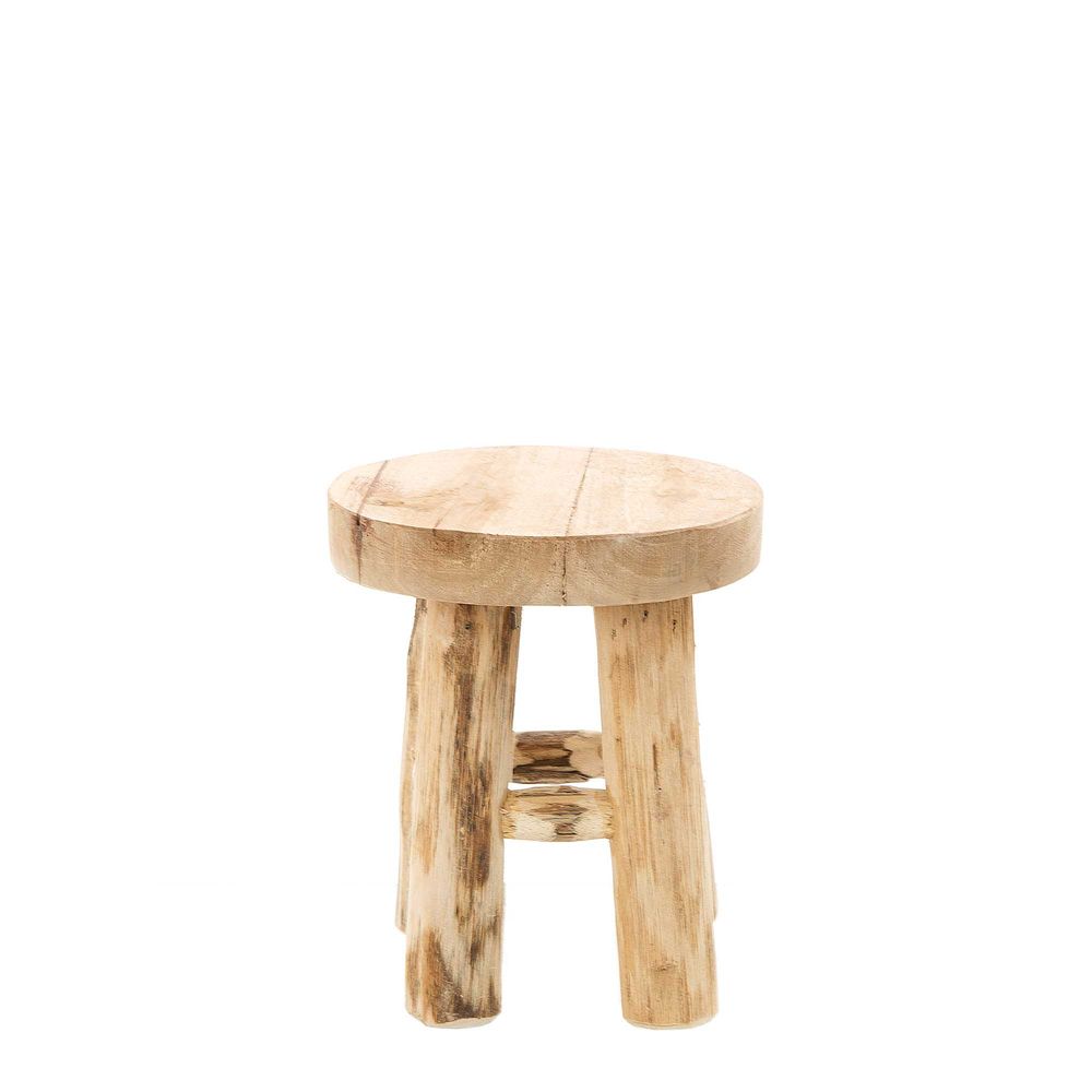 Stool Teak Natural