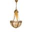 Doma Hanging Lamp Medium in Brass.