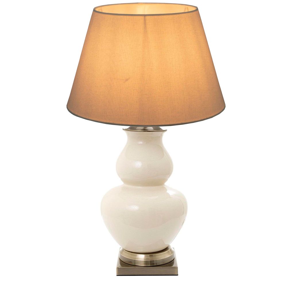 Matisse Cream Table Lamp Base - House of Isabella AU