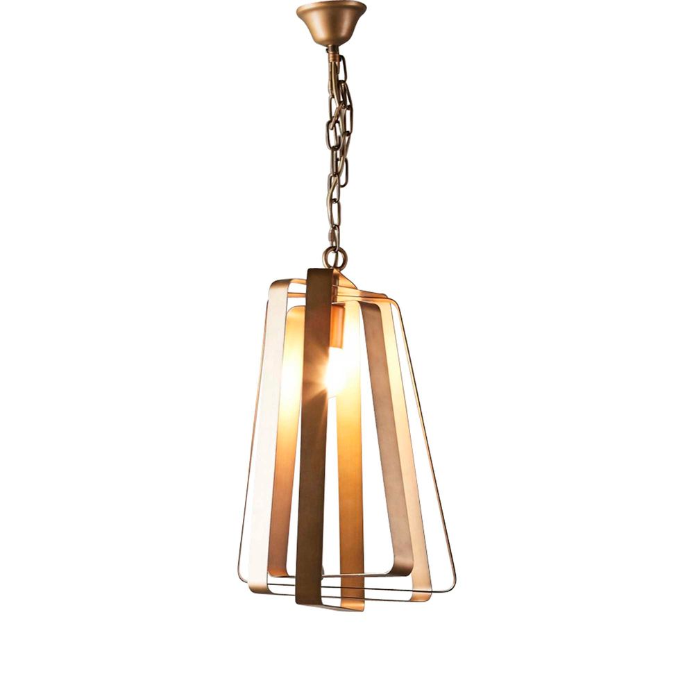 Mona Vale Hanging Lamp in Copper.