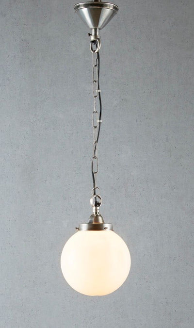 Celeste Small Hanging Lamp in White.