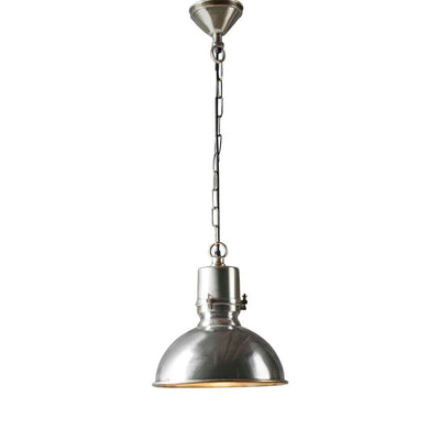 Augusta Large Hanging Lamp in Silver - House of Isabella AU