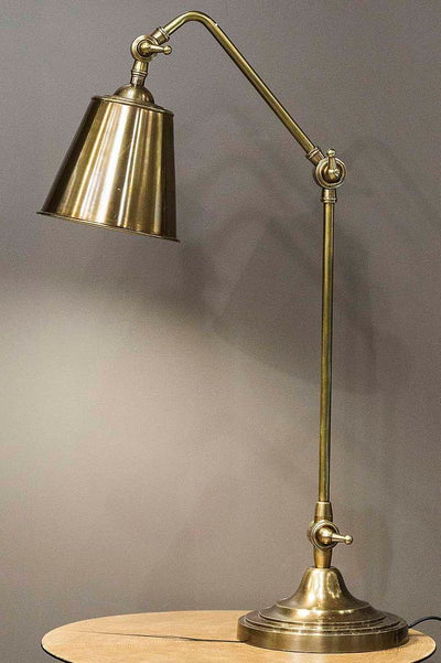 Cuba Table Lamp in Antique Brass - House of Isabella AU