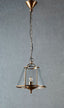 Cotton Tree Ceiling Pendant Antqiue Brass