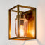 Wellington Wall Lamp Outdoor in Brass - House of Isabella AU