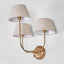 Trilogy Wall Light Base Brass