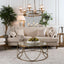 Sienna Chandelier Antique Brass