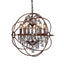 Sundance Chandelier medium in Rust - House of Isabella AU