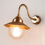 Zermatt Wall lamp in antique brass - House of Isabella AU