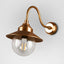 Zermatt Wall lamp in antique brass - House of Isabella AU