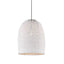 Bowerbird Hanging Lamp Medium in White - House of Isabella AU