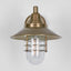 Clark Outdoor Wall Light Antique Brass