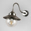 Zermatt wall lamp in antique silver - House of Isabella AU