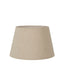 Small Taper Lamp Shade  - Dark Natural Linen - Linen Lamp Shade with E27 Fixture - House of Isabella AU