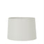 Medium Drum Lamp Shade  - Textured Ivory - Linen Lamp Shade with E27 Fixture - House of Isabella AU