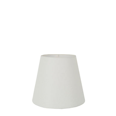 XXS Taper Lamp Shade  - Textured Ivory - Linen Lamp Shade with E27 Fixture - House of Isabella AU