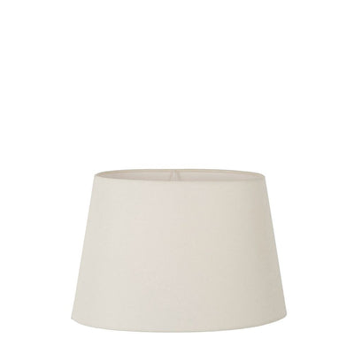 XS Oval Lamp Shade  - Textured Ivory - Linen Lamp Shade with E27 Fixture - House of Isabella AU