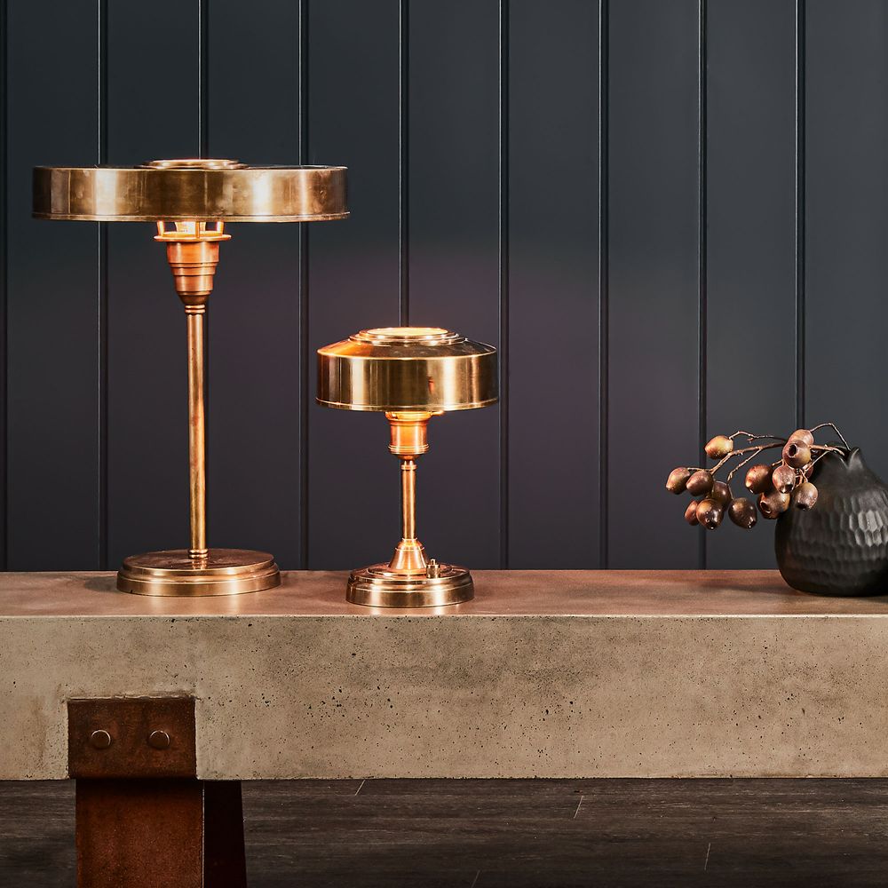 Bankstown Table Lamp in Brass - House of Isabella AU