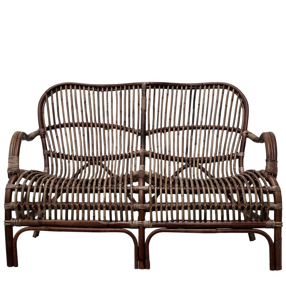 Seville Rattan 2 Seater Antique - House of Isabella AU