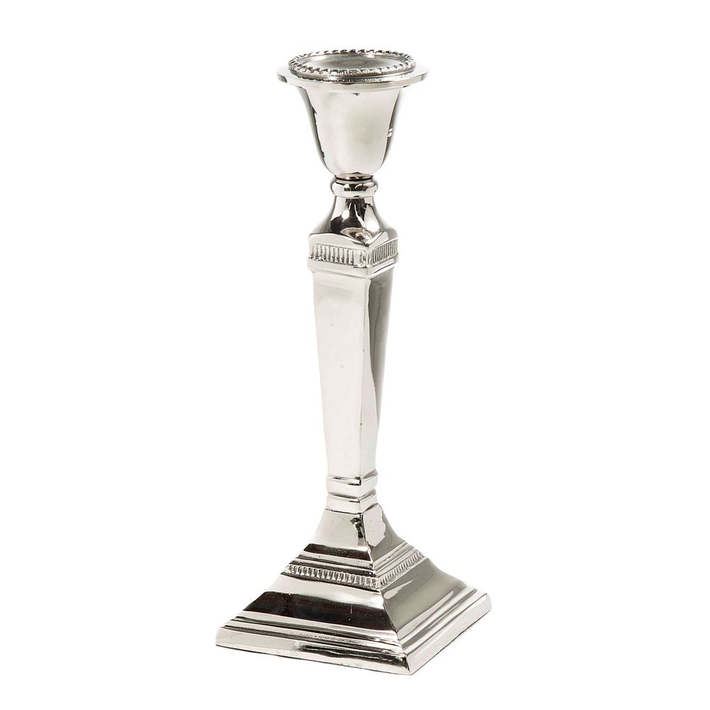 Candle Holder Large in nickel - House of Isabella AU