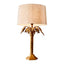 Rosebay Table Lamp Base Antique Brass